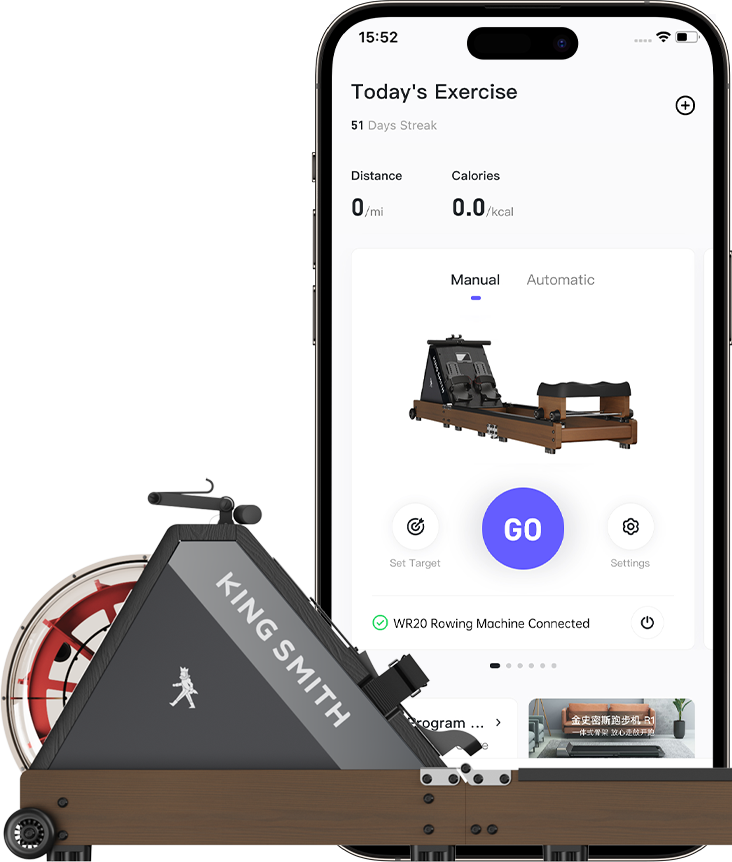 KingSmith Rowing Machine WR20